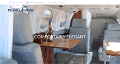 Desktop Screenshot of premiere-aviation.com
