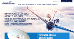 Desktop Screenshot of premiere-aviation.net